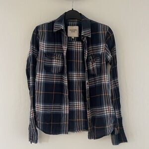 Abercrombie & Fitch flannel shirt ￼